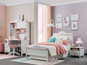 Alya Kids Room Set (Twin Bed &  Study Desk &  Nightstand) - 145-ALY-SET