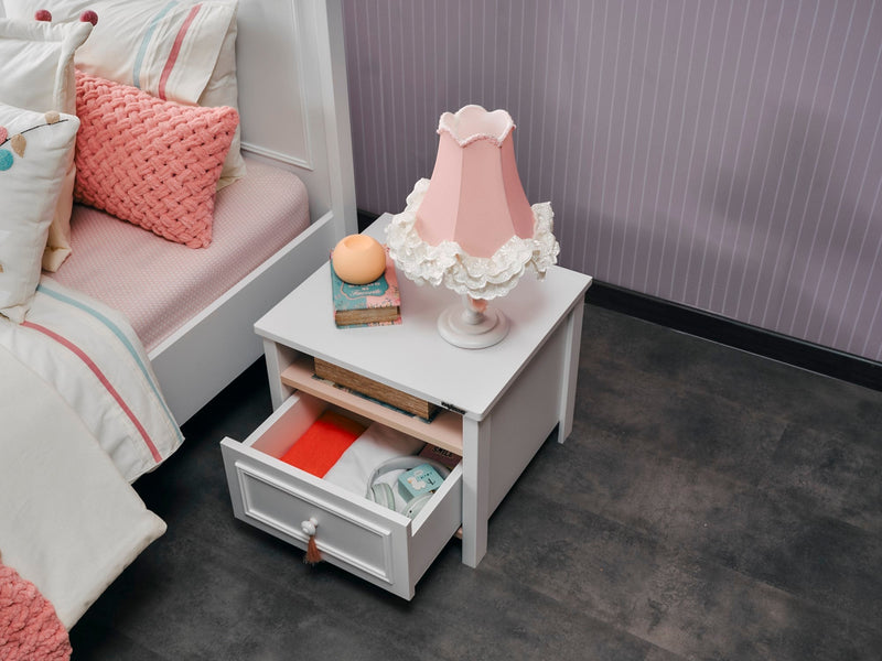 Alya Kids Room Set (Twin Bed &  Study Desk &  Nightstand) - 145-ALY-SET