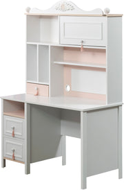 Alya Kids Room Set (Twin Bed &  Study Desk &  Nightstand) - 145-ALY-SET