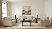 Amador Chenille Upholstered Track Arm Sofa Camel - 511231