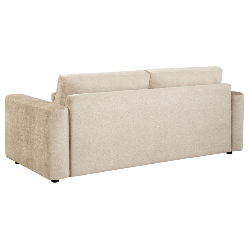 Amador Chenille Upholstered Track Arm Sofa Camel - 511231