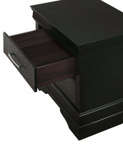 Amalia Black Nightstand - DMV FurnitureNightstand