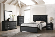Amalia Black Panel Bedroom Set - DMV FurnitureBedroom Set
