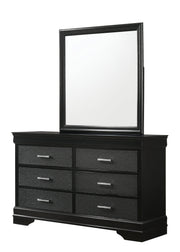 Amalia Black Panel Bedroom Set - DMV FurnitureBedroom Set