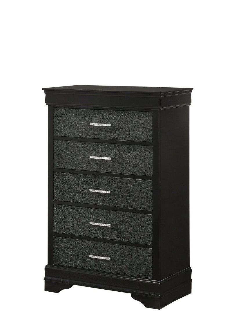 Amalia Black Panel Youth Bedroom Set - DMV FurnitureYouth Bedroom Set
