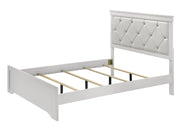 Amalia White Full Panel Bed - DMV FurnitureFull Bed