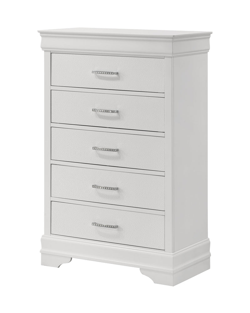 Amalia White Panel Youth Bedroom Set - DMV FurnitureYouth Bedroom Set
