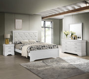 Amalia White Upholstered Panel Bedroom Set - DMV FurnitureBedroom Set