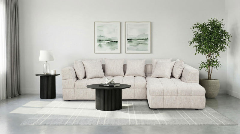 Amara 2-Piece Upholstered Sectional Sofa - 551911-SETB