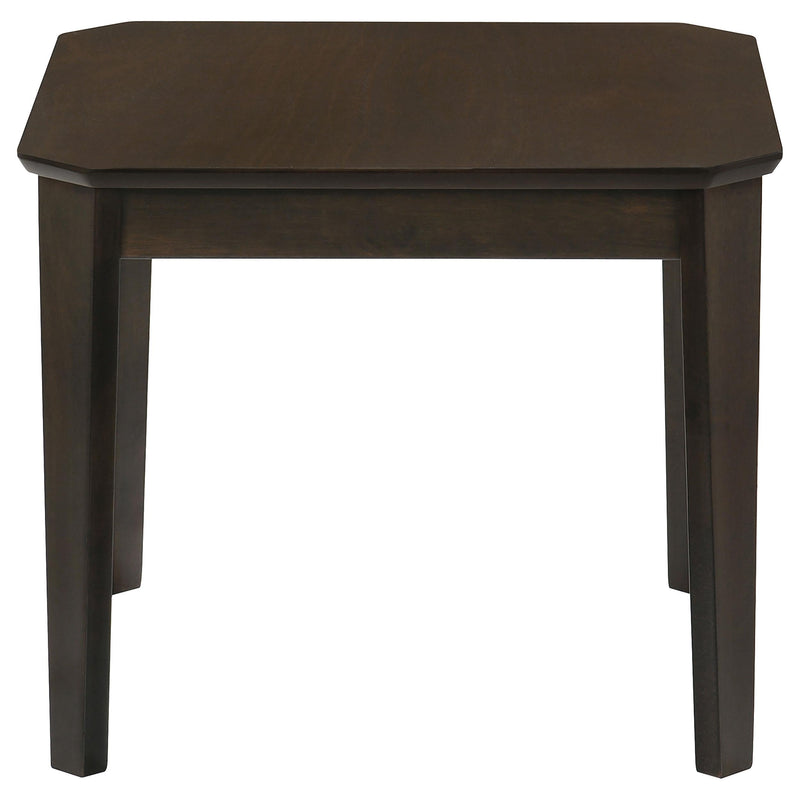 Amaro 3-piece Coffee and End Table Set Dark Brown - 736184