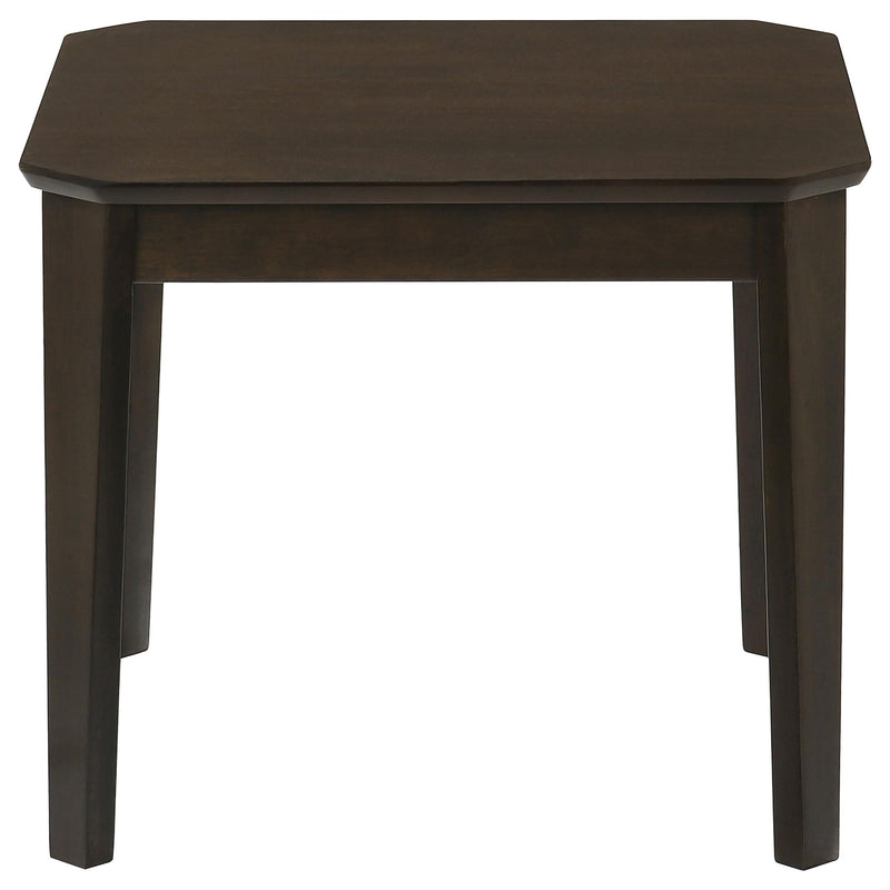 Amaro 3-piece Coffee and End Table Set Dark Brown - 736184