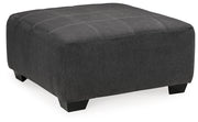 Ambee Slate 3-Piece Sectional with Ottoman from Ashley - DMV Furniture