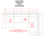 Ambee Slate LAF Sectional - DMV Furniture