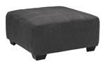 Ambee Slate Oversized Accent Ottoman - DMV FurnitureOttoman