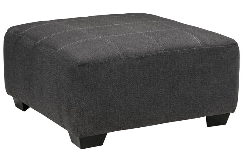 Ambee Slate Oversized Accent Ottoman - DMV FurnitureOttoman