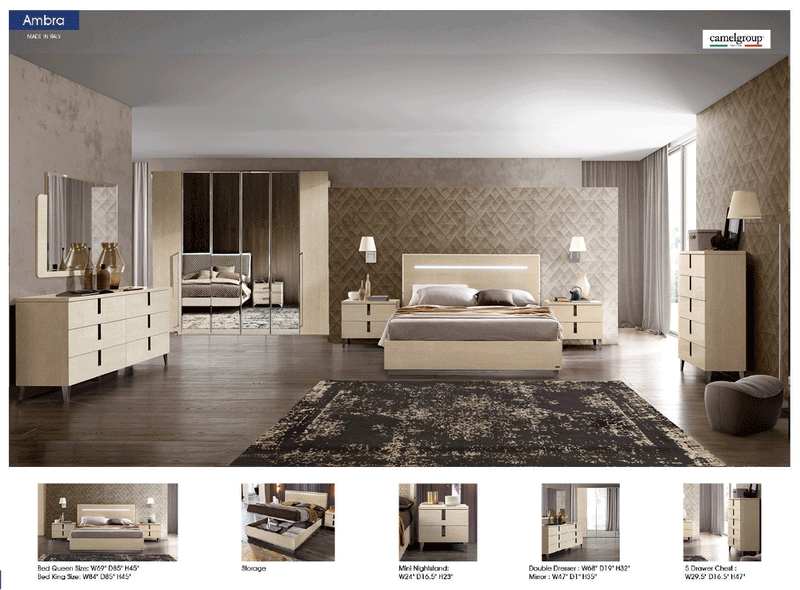 Ambra Bedroom Set - DMV Furniture