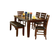 Ameillia Dark Oak Extendable Dining Set - DMV FurnitureDining Room Set