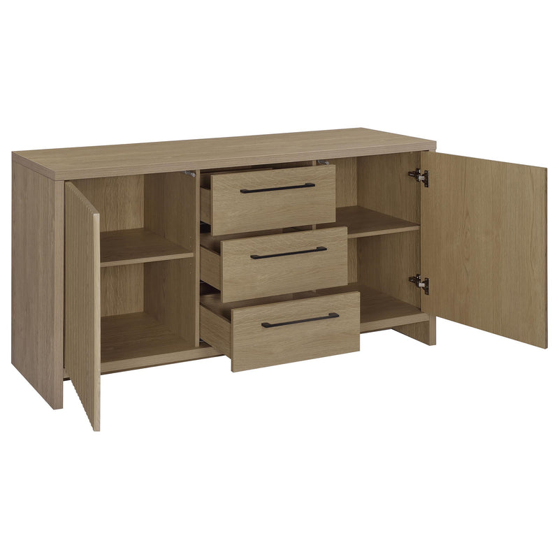 Amery 3-drawer Accent Storage Cabinet Console Latte - 950442