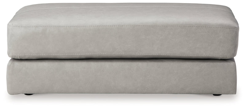 Amiata Glacier 2-Piece Sectional with Ottoman from Ashley - DMV Furniture