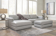 Amiata Glacier Leather 2 - Piece LAF Sectional - DMV FurnitureSectional