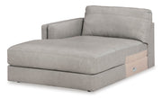 Amiata Glacier Leather 2 - Piece LAF Sectional - DMV FurnitureSectional