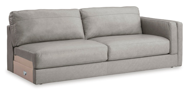Amiata Glacier Leather 2 - Piece LAF Sectional - DMV FurnitureSectional