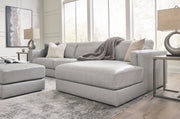 Amiata Glacier Leather 2 - Piece RAF Sectional - DMV FurnitureSectional