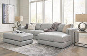 Amiata Glacier Leather 2 - Piece RAF Sectional - DMV FurnitureSectional