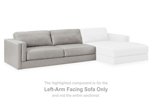 Amiata Glacier Left-Arm Facing Sofa - 5740466