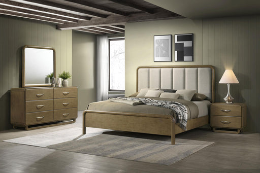 Amsbury 4-piece Queen Bedroom Set Nutmeg - 224271Q-S4