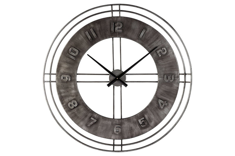 Ana Sofia Antique Gray Wall Clock - DMV FurnitureOther Products