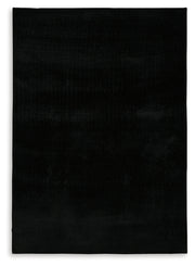 Anaben Black 5' x 7' Rug - R406312