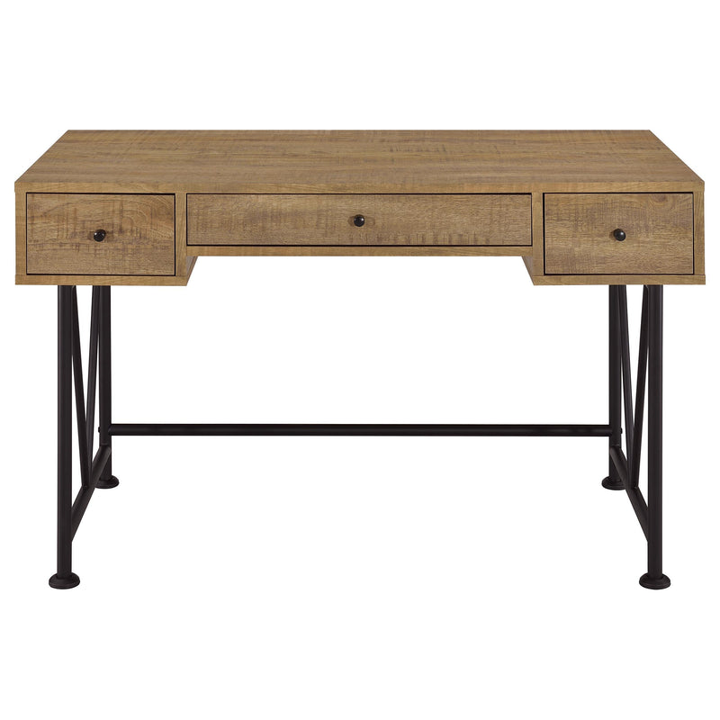 Analiese 47-inch 3-drawer Writing Desk Mango - 802001