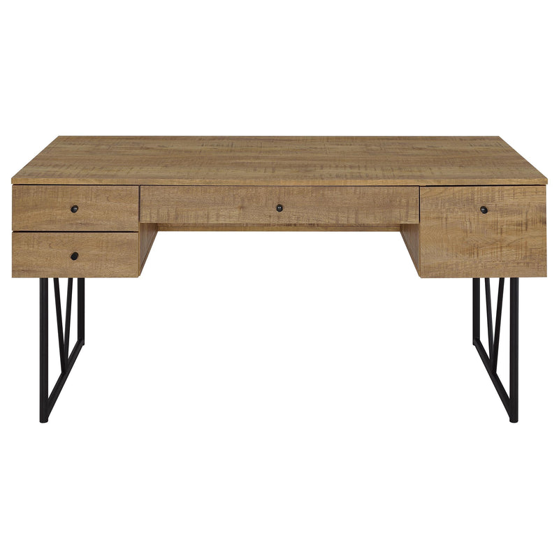 Analiese 63-inch 4-drawer Writing Desk Mango - 801851