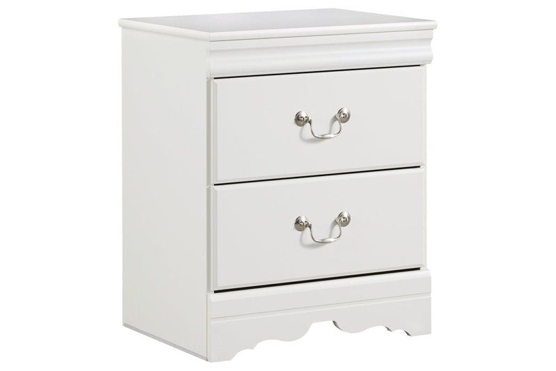 Anarasia White Nightstand - DMV FurnitureNightstand