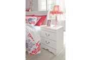 Anarasia White Nightstand - DMV FurnitureNightstand