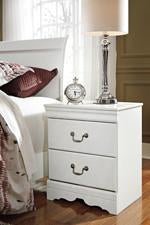 Anarasia White Nightstand - DMV FurnitureNightstand
