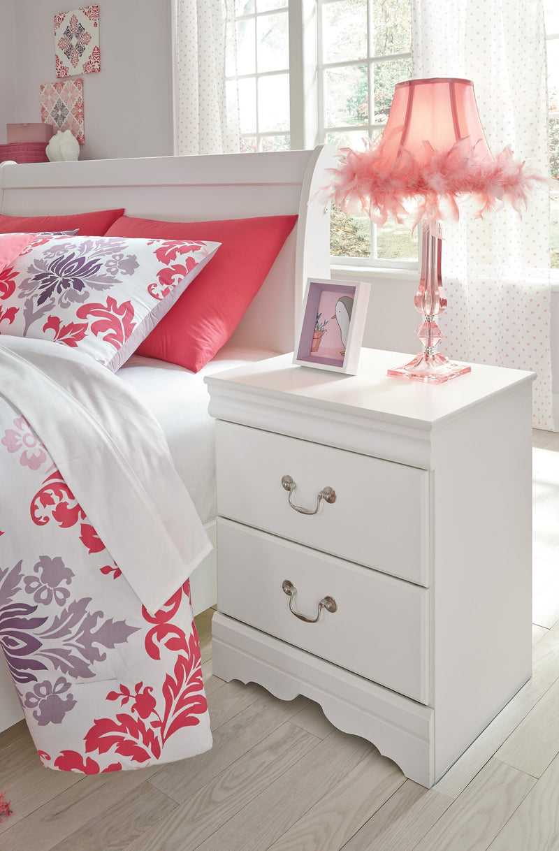 Anarasia White Sleigh Youth Bedroom Set - DMV FurnitureYouth Bedroom Set