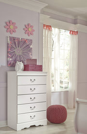 Anarasia White Sleigh Youth Bedroom Set - DMV FurnitureYouth Bedroom Set