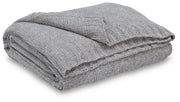 Anawood Gray Throw - A1001097T