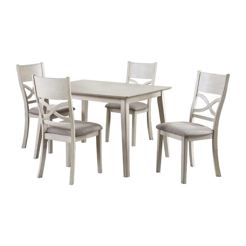 Anderson Antique White 5 - Piece Dining Set - DMV FurnitureDining Room Set