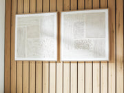 Andorfield Beige/Black/White Wall Art (Set of 2) - A8000517