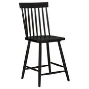 Andrews 5-piece Round Counter Dining Set Light Ash and Black - 122508-S5B