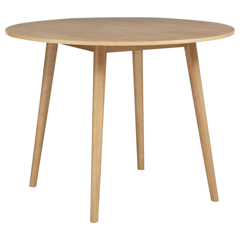 Andrews 5-piece Round Counter Height Dining Set Light Ash - 122508-S5
