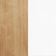 Andrews 66-inch Rectangular Dining Table Light Ash and White - 122501