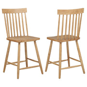 Andrews Windsor Counter Height Dining Side Chair Light Ash (Set of 2) - 122509
