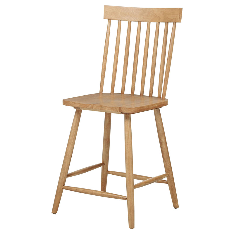Andrews Windsor Counter Height Dining Side Chair Light Ash (Set of 2) - 122509