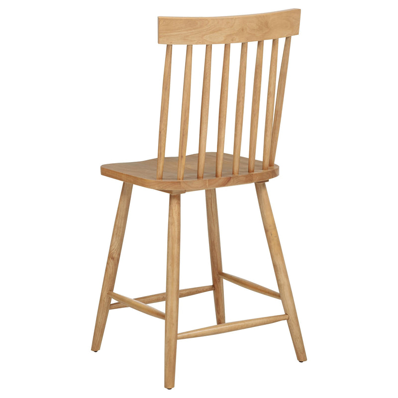 Andrews Windsor Counter Height Dining Side Chair Light Ash (Set of 2) - 122509