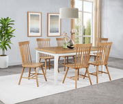 Andrews Windsor Spindle Back Dining Side Chair Light Ash (Set of 2) - 122502