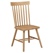 Andrews Windsor Spindle Back Dining Side Chair Light Ash (Set of 2) - 122502